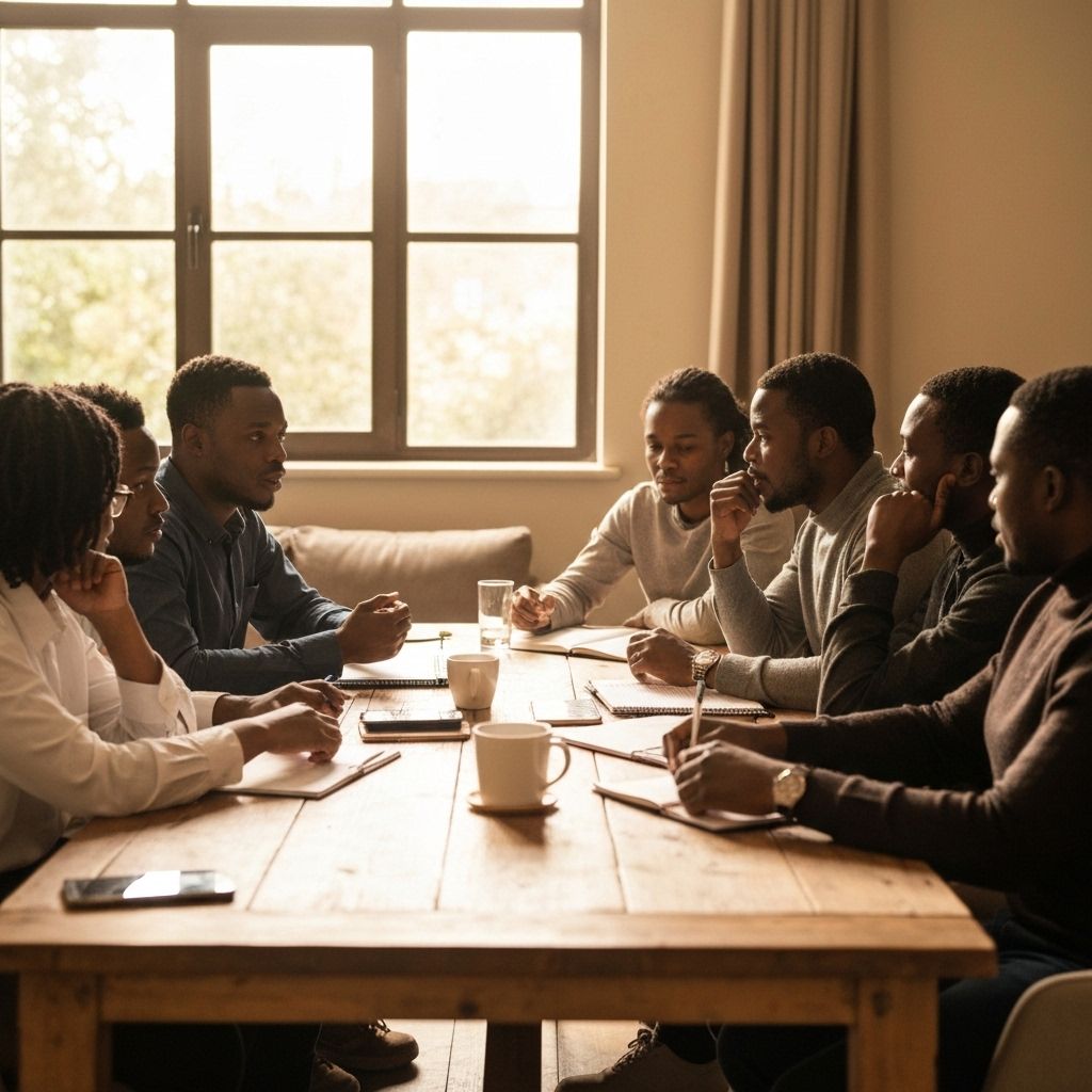 African People in Discussion